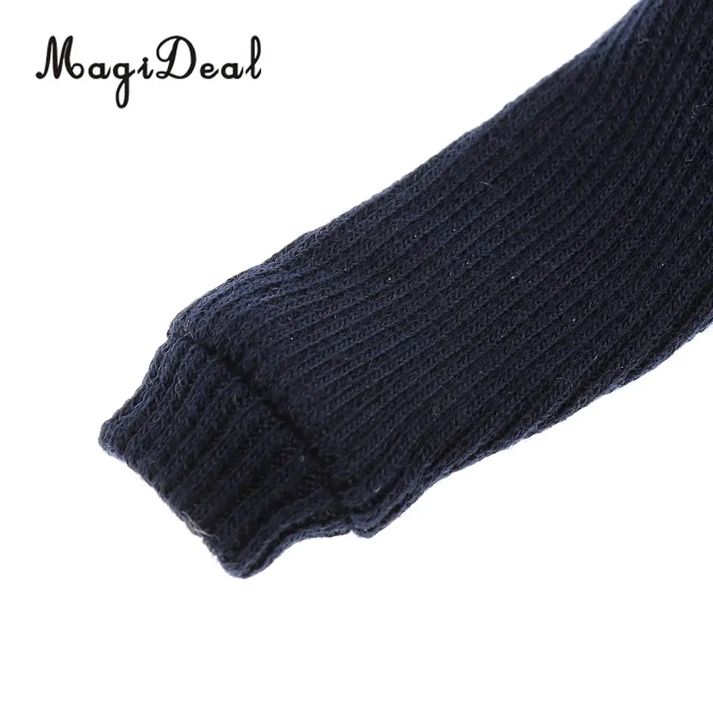 MagiDeal 1/6 Scale Mens Dark Blue Knitted Jumper Sweater Long Sleeve for 12 Inch HT BBI Action Figure  