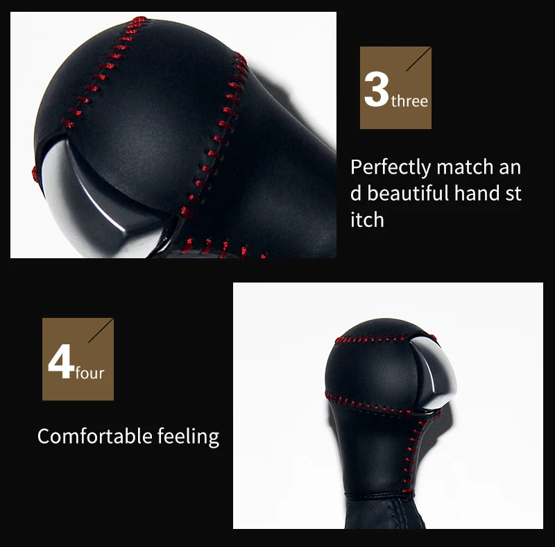 gear shift knob cover For Audi RS AT 09
