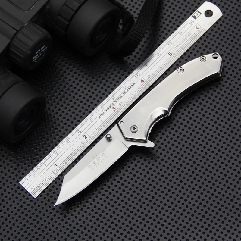 

Outdoor Utility Tactical Knife 7Cr17Mov Steel Survival Folding Knife EDC Hunting Tools Pocket Knives Camping Tools Self Defense