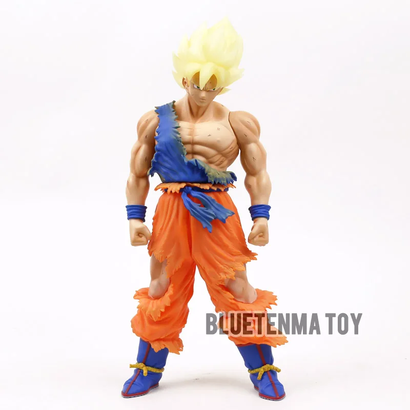 

Dragon Ball Z SMSP Super Saiyan Son Goku Battle Damage Ver. PVC Action Figure Collectible Model Toy44cm