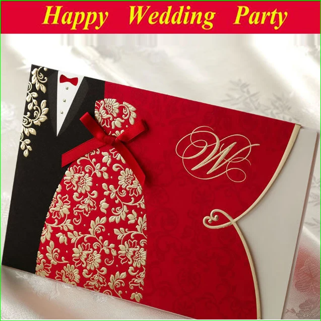 13112811 Tuxedo Dress and Bridal Design Wedding Invitation ...