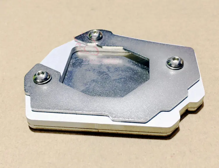 

Motorcycle Parts Kickstand Foot Side Stand Extension Pad Support Plate For BMW F800GS F700GS 09-16