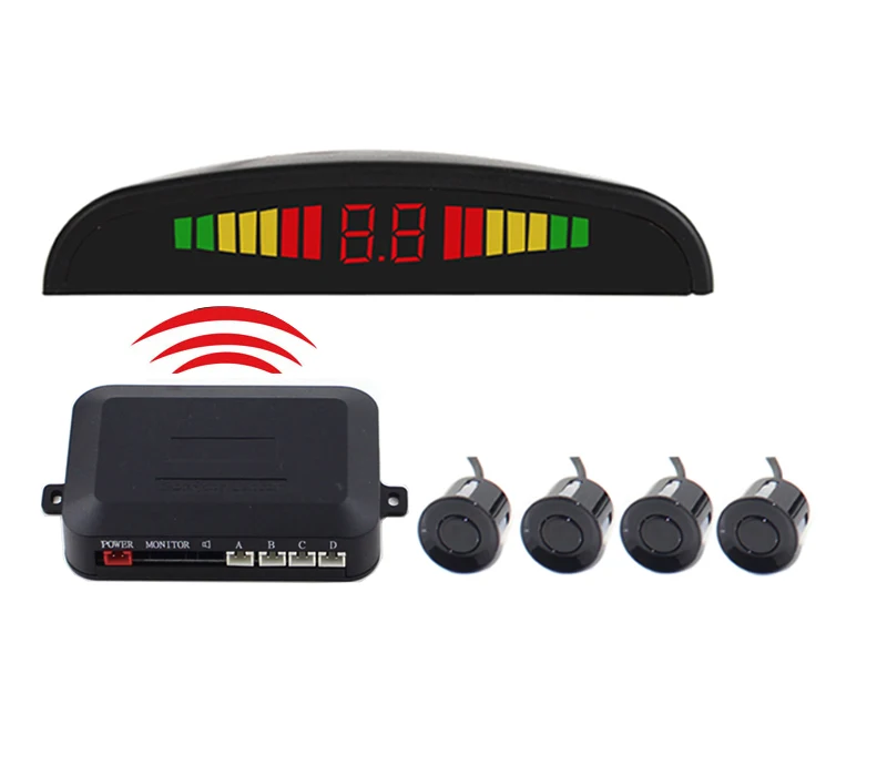 imágenes para Wireless Display LED Kit de Sensor de Aparcamiento 4 Sensores Auto Monitor de Reserva Del Radar Del Revés Del Coche de Asistencia Sistema de Envío Gratis imágenes para Wireless Display LED Kit de Sensor de Aparcamiento 4 Sensores Auto Monitor de Reserva Del Radar Del Revés Del Coche de Asistencia Sistema de Envío Gratis