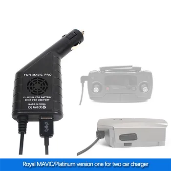 

For DJI Mavic 2 Pro 2 in 1 Charger for Battery with USB Port Phone Remote Controller Car Charger for DJI MAVIC 2 ZOOM Drone