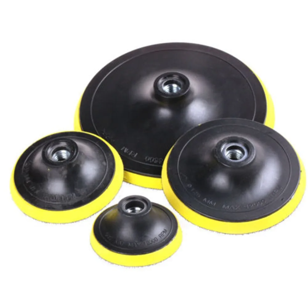 ZFE 3"/4"/5"/6"/7"Backing Polishing Buffing Pad Hook&Loop Backer Plate