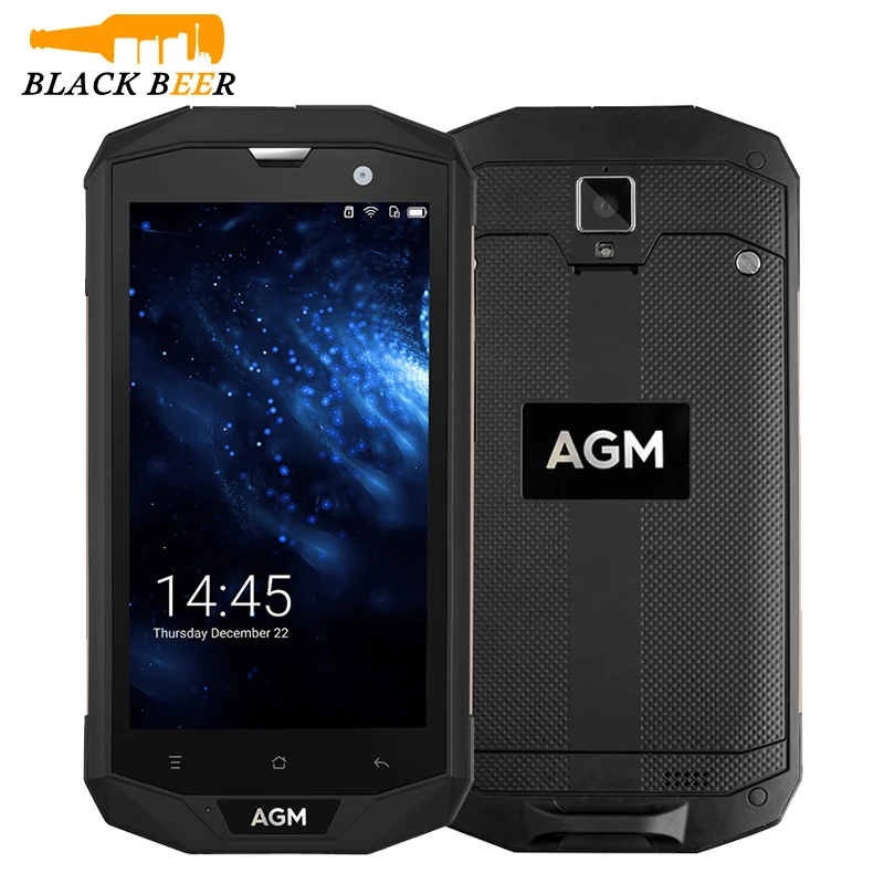 

AGM A8 Smartphone IP68 Waterproof Mobile Phone 5.0 HD Touch Screen 3GB/4GB Qualcomm MSM8916 Quad Core Android Camera Cell phone