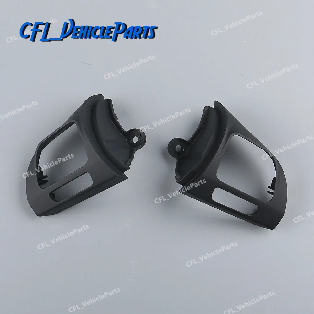 

Pair Black MFD Multi-Function Steering Wheel Switch Shell Housing Cover For Volkswagen Golf Jetta MK6 CC 5C0959537A 5C0959538B