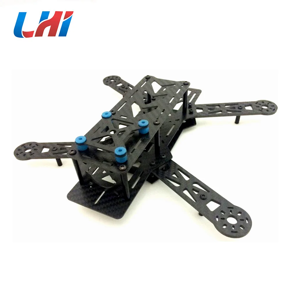 

100% Pure Carbon Fiber 250 Pro Quadcopter Kit Frame Blue qa