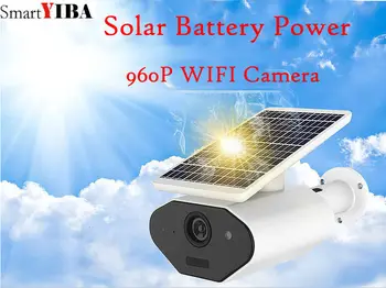 

SmartYIBA 1.3MP Solar Powered Wireless Security Camera WIFI IP Camera Solar Camera PIR with Mobile Phone Remote Monitor