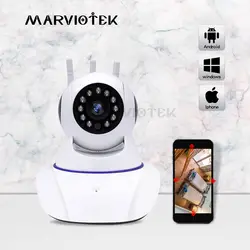 IP Камера Wi-Fi сети видео видеонаблюдения Камера 1080 P Ночное видение мини беспроводной Камера Wi-Fi P2P ИК двухстороннее аудио HD 720 P