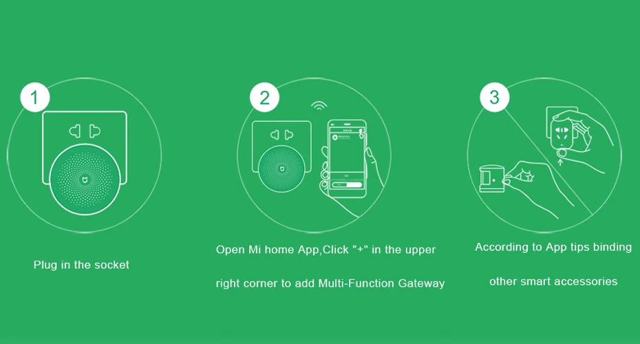 Xiaomi Mijia Smart Home Multi-function Gateway Upgraded ZigBee Temperature Door Sensor WiFi Motion Smart Remote Control by APP-66