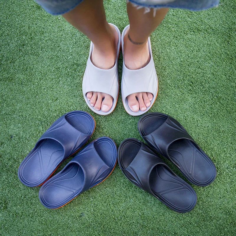 Unisex New Fashion Men Summer Slippers Flip Flops Outdoor Slides Beach Sandals Fashion Slippers Flat Casual Slippers Sandals (18)