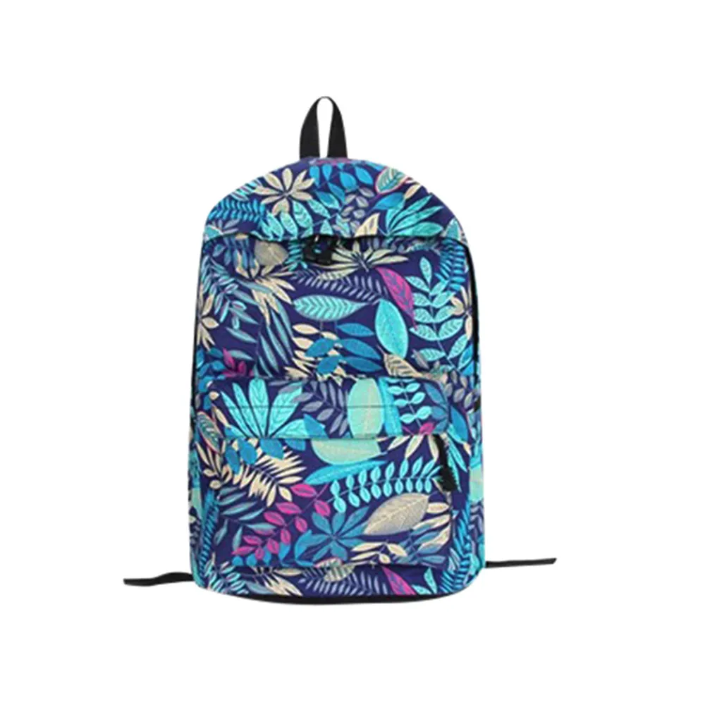 

Backpack Teenage Girls School Backpack Bag Leaves Printing Female Students Bags small messenger for crossbody xin1