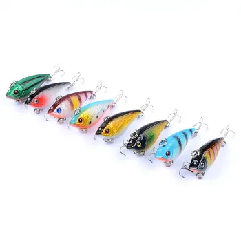

8Pcs/Lot Lifelike Crankbaits VIB Fishing Hard Bait Wobbler Vibration Lure Sinking Artificial Bass Pike Sea Fishing Bait