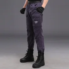 Новинка года Военная Униформа Тактический Брюки для девочек Для мужчин весна-лето на открытом воздухе Охота Пеший Туризм Камуфляж быстросохнущие Мотобрюки