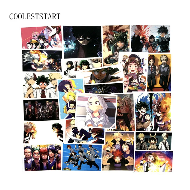 50 قطعة/الوحدة بطلي الأكاديمية أنيمي ملصق للأمتعة محمول لوح التزلج سيارة دراجة ظهره صائق Pegatinas لعبة ملصقات