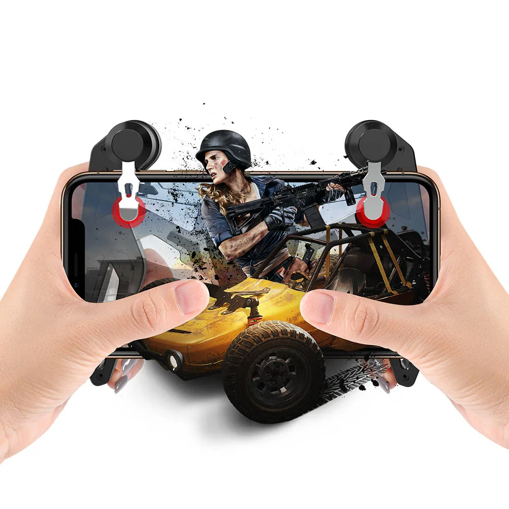

PUBG joystick mobile gamepad controller trigger fire button l1r1 for iphone phone ios android gamepad game controller smartphone