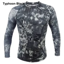 MANDRAKE WOODLAND Long Sleeve Crew T-Shirt Quick Dry Tee Top Kryptek Hunter