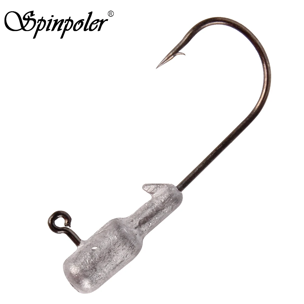 Buy 10 Pieces Lead Head Fishing Hooks 1.8g 3.5g