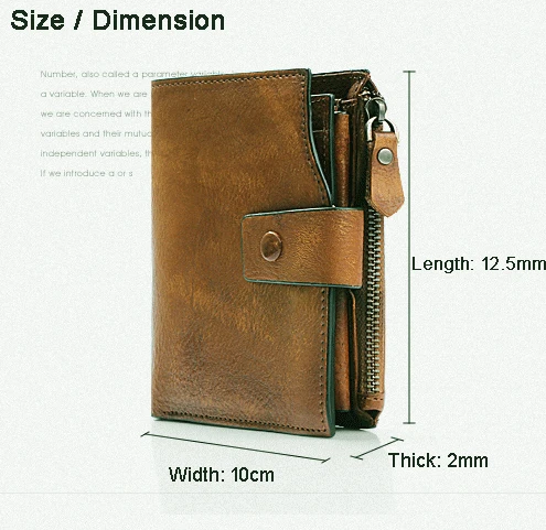 Модный винтажный кошелек из натуральной кожи, мужской кошелек, кожаный мужской кошелек, вертикальная короткая сумка для денег, мужской кошелек, держатель для карт