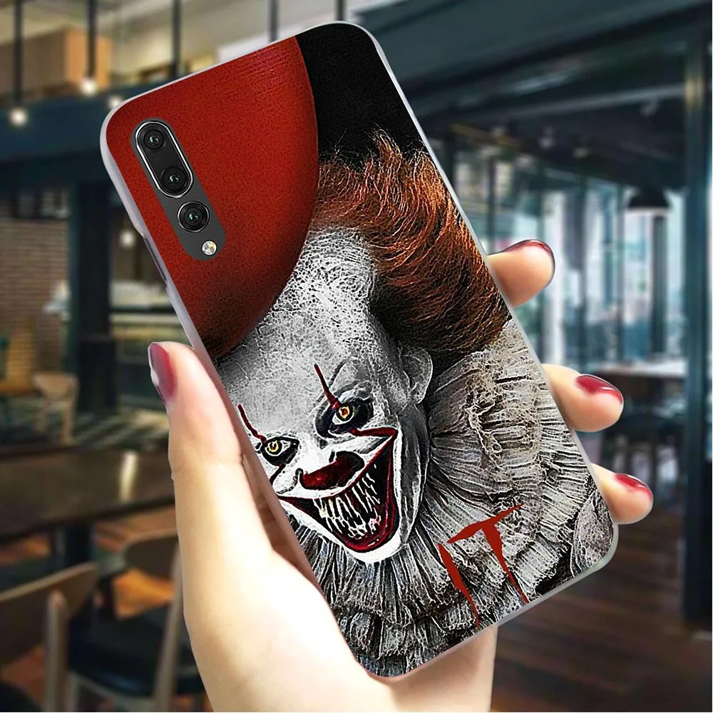 

Clown Horror Hard Cover for Huawei Honor 7C 5.99in Shockproof Phone Case for Huawei Honor Y9 Nova3i 6A 7A pro 8 Lite