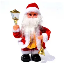 Детские игрушки Санта Клаус музыка электрические игрушки куклы игрушки детские подарки Детские звуковые игрушки