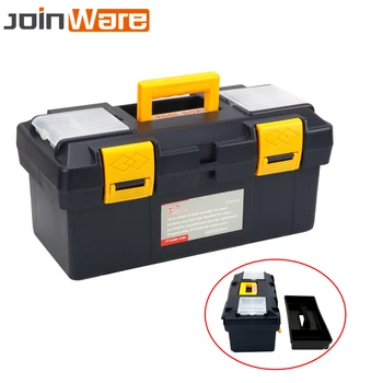 

17'' Two-layer Plastic Box Portable Fittings Box The Vehicular Multifunction Tool Box High Quality Durable