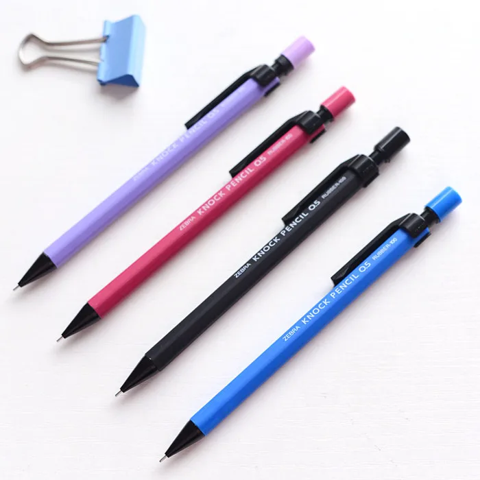 Buy 1 Piece Zebra Knock Pencil Rubber 100 Mechanical Pencil MP 100 0.5mm Japan