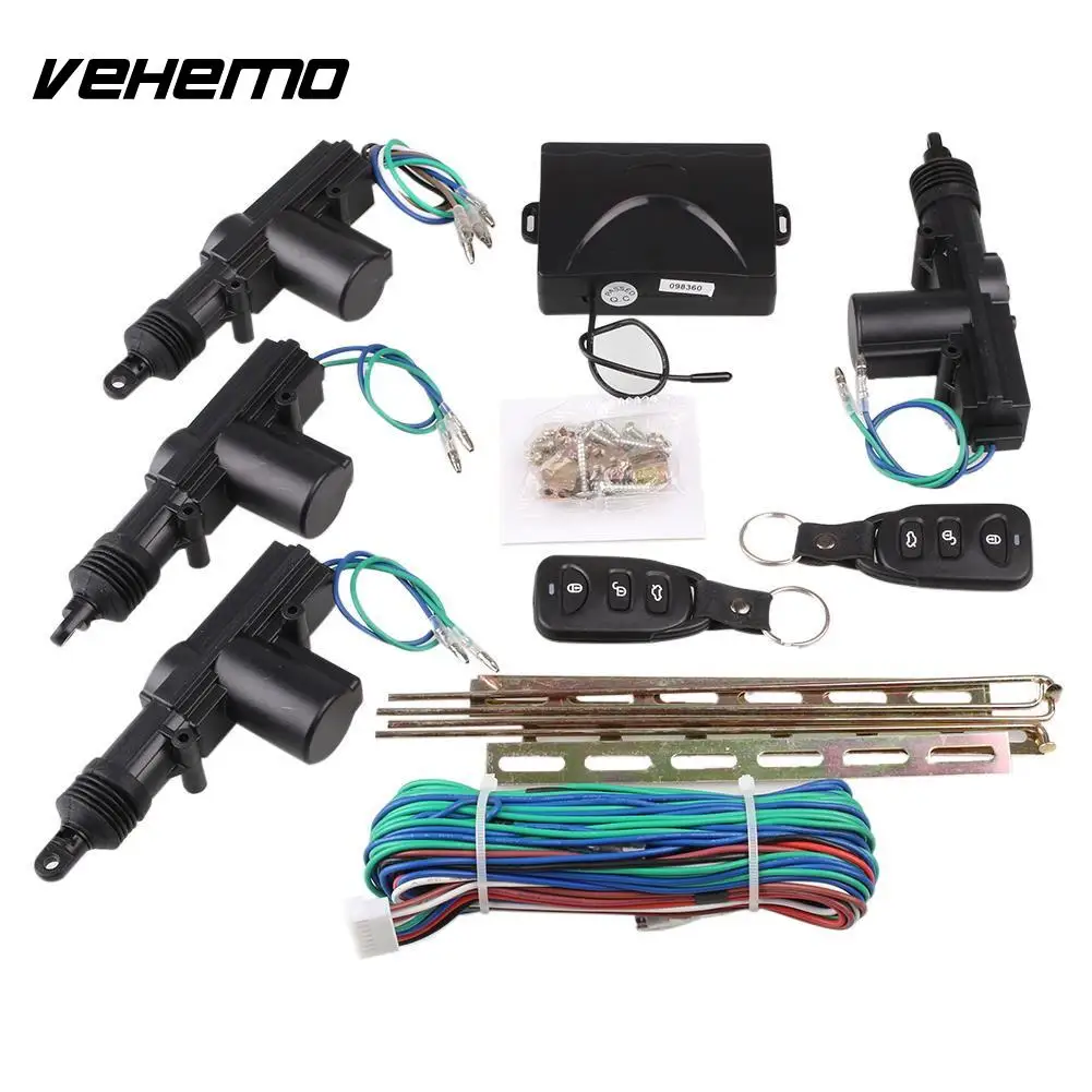 

Car Door Central Lock Automatic Locking Alarm Security Keyless Entry System Kit