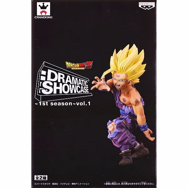 Японии аниме "Dragon Ball Z" Оригинал Banpresto драматический витрина Коллекция Рисунок 1st сезон Vol.1-Супер Саян Сын гохан