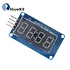 Módulo De Pantalla LED Digital de 4 Bits TM1637, para arduino, 7 segmentos, 0,36 pulgadas, reloj, ánodo rojo, tubo, cuatro controladores de serie, paquete de placa, 1 Uds. ► Foto 3/5
