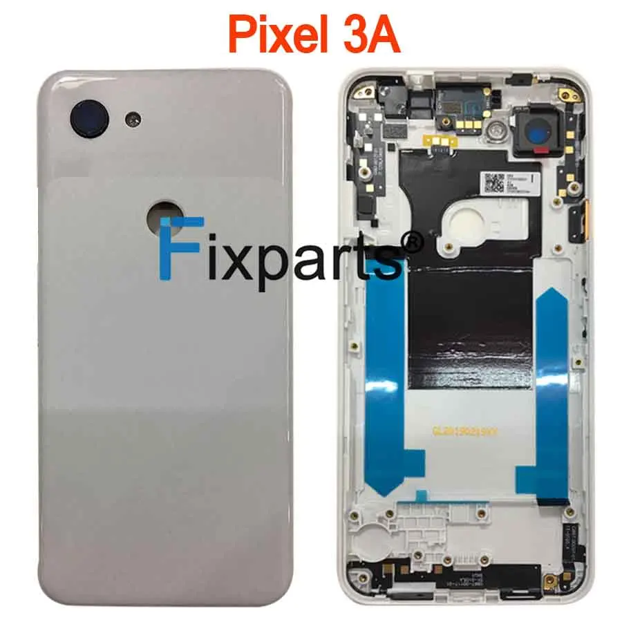 Полный для Google Pixel 3A Задняя крышка батареи Корпус чехол запасные части для Google Pixel 3A XL крышка батареи