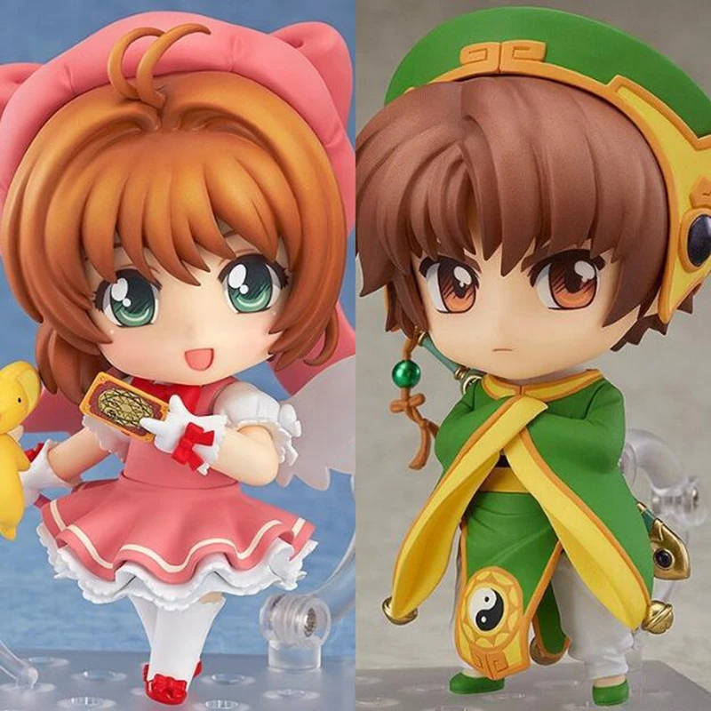 10 см Nendoroid Cardcaptor Sakura#400 Li Syaoran#763 фигурка модель милая кукла Аниме Коллекция игрушки; лучший подарок для друга