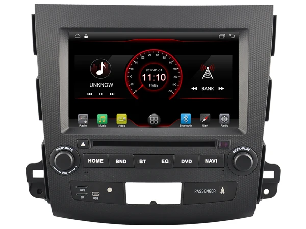 WITSON Android 10 автомобильный DVD плеер для MITSUBISHI OUTLANDER GPS навигатор MIRROR LINK/ 4G/DVR/DAB/OBD/TPMS
