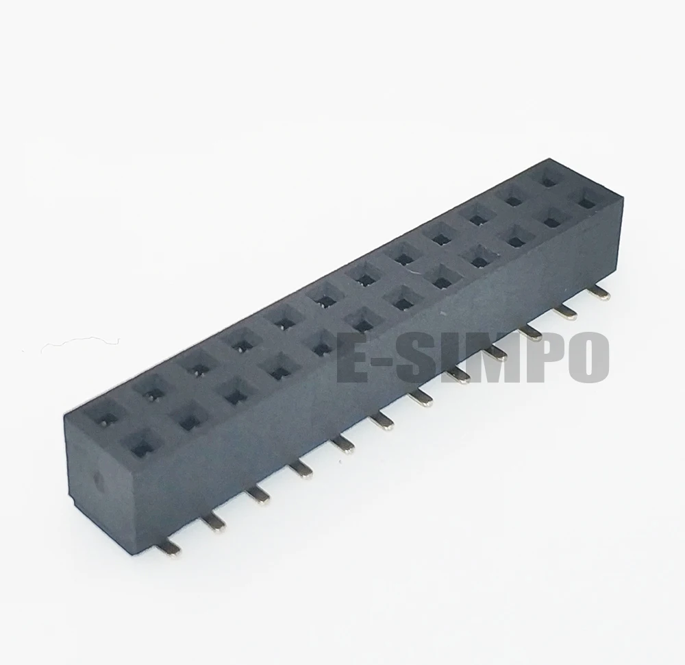 2.54mm 2X12P SMD Female header PH5 (3)