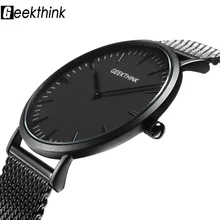 Top Brand Luxury Quartz Watch men Casual Black Japan quartz watch stainless steel Wooden Face ultra