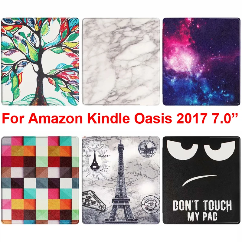 Модный чехол с принтом для Amazon Kindle Oasis 2017 7 0 дюйма защитный изображением башни