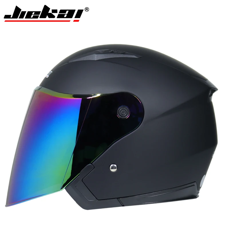 Шлем мотоциклетный унисекс натуральная кожа с двойной линзой|casco capacetes|helmet