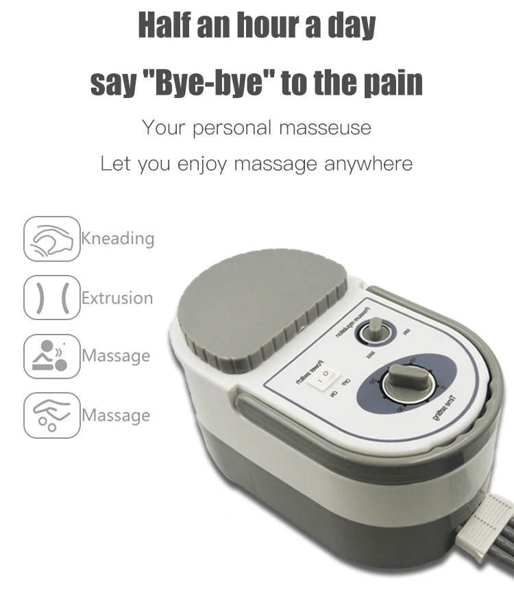 Air Wave Pressure Massager Continuous Compression Circulator Leg Arm Waist Leg Massageing Machine Muscles Relaxed Recovery Devic (9)