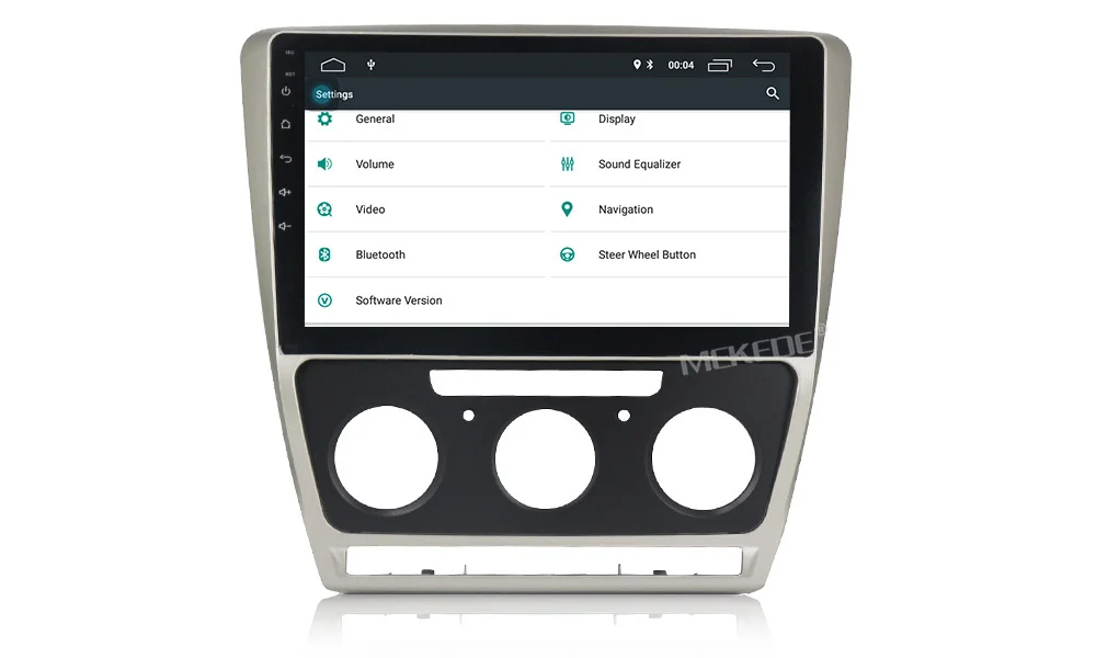 Top MEKEDE Android8.1 Car DVD GPS Multimedia Player For SKODA Octavia 2 2011-2013 A5 Car dvd Navigation Radio  Audio Player 8