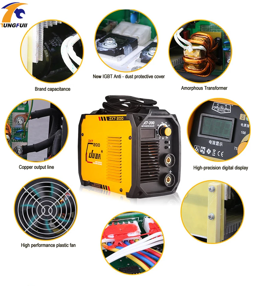 

Mig welding machine inverter weld Electrodes welding IGBT DC Inverter welding equipment MMA welders ZX7-200(ARC200) welder