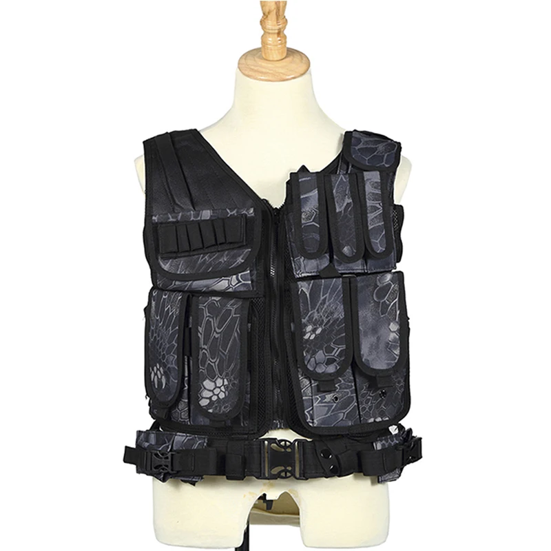 

VT-010 Airsoft Army Hunting Vest Men Waterproof Tactical Vest Durable Combat CS Field Game Training Molle Carrier Waistcoat