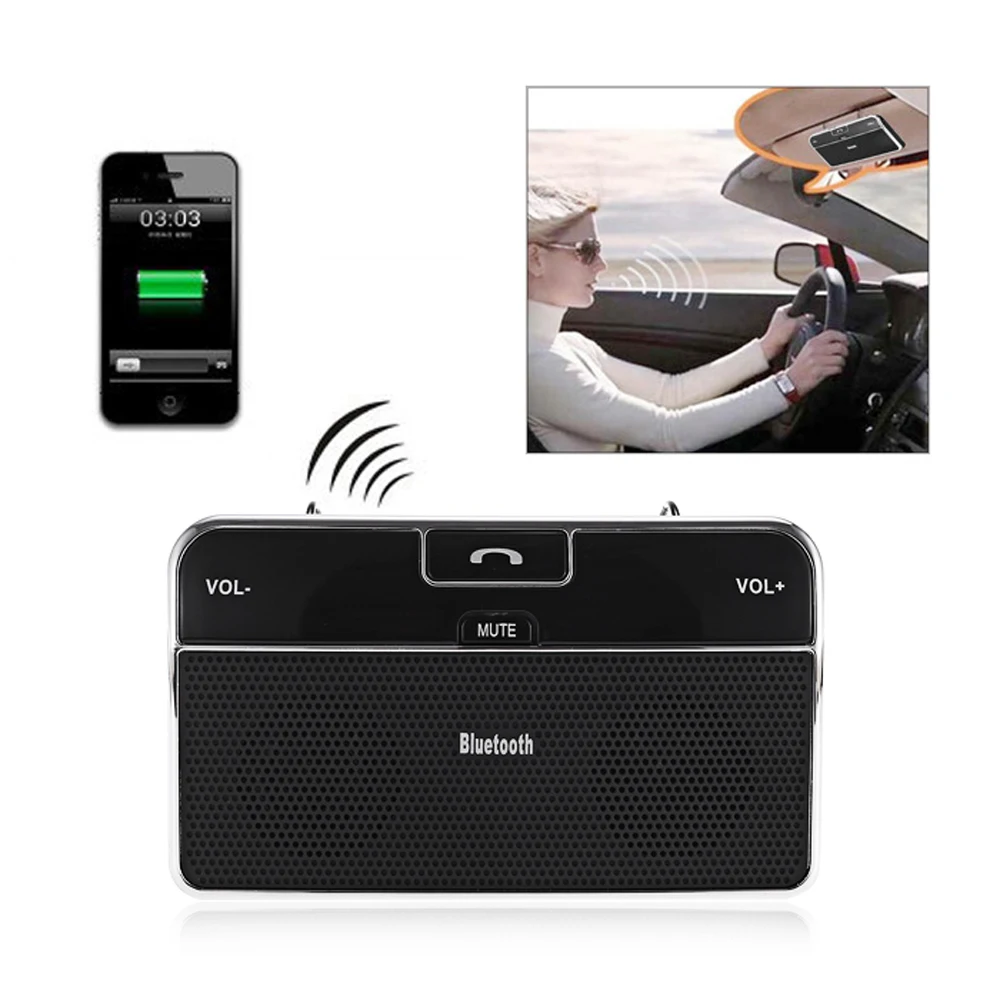 Wireless Bluetooth Car Vehicle Mounted Car Kit Set Handsfree