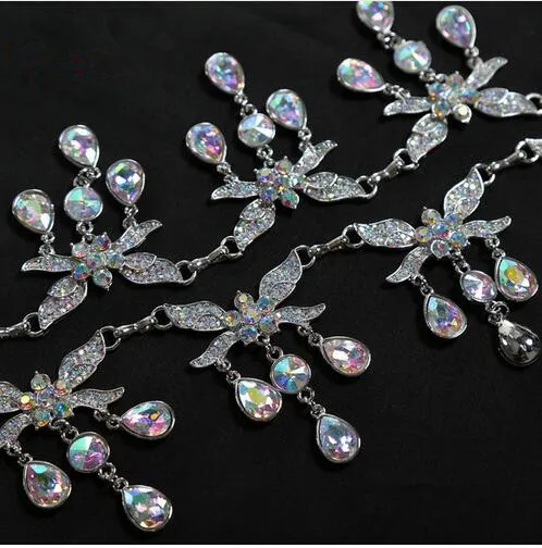 

2017 Belly Dance Skirt Dance Skirt Top Fashion Women New Diamond Chain Women's All-match Decoration Rhinestone Waist Belt Yl019
