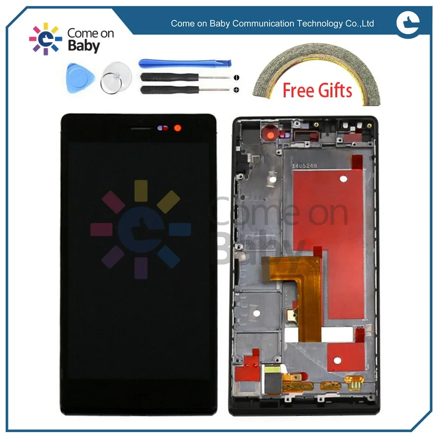 imágenes para Para Huawei P7 Pantalla LCD + Montaje Del Digitizador de la Pantalla Táctil de calidad Para Huawei Ascend P7 5.0 ''Teléfono (en stock) usted puede pagar imágenes para Para Huawei P7 Pantalla LCD + Montaje Del Digitizador de la Pantalla Táctil de calidad Para Huawei Ascend P7 5.0 ''Teléfono (en stock) usted puede pagar