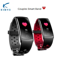 Smart Браслет крови Давление Смарт Браслет Водонепроницаемый оксиметр сообщение напоминание долгого ожидания Спорт браслет для молодой пары