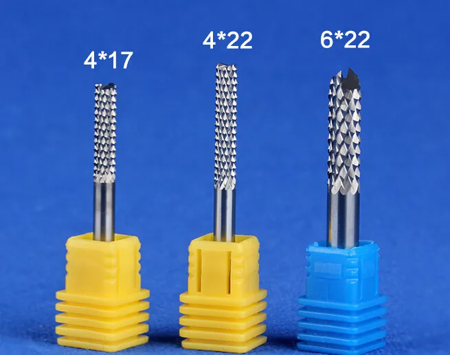 1 шт. 3,175-6 мм SHK серия PCB фрезерные кукурузные концевые фрезы карбидные PCB инструменты для гравировки с ЧПУ