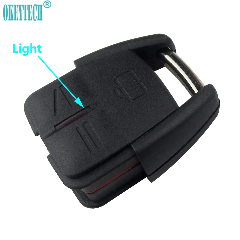 

OkeyTech Car-Styling Replacement Car Key Cover 3 Buttons Remote Key Fob Case Shell for Opel Vauxhall Vectra Astra Omega Signum