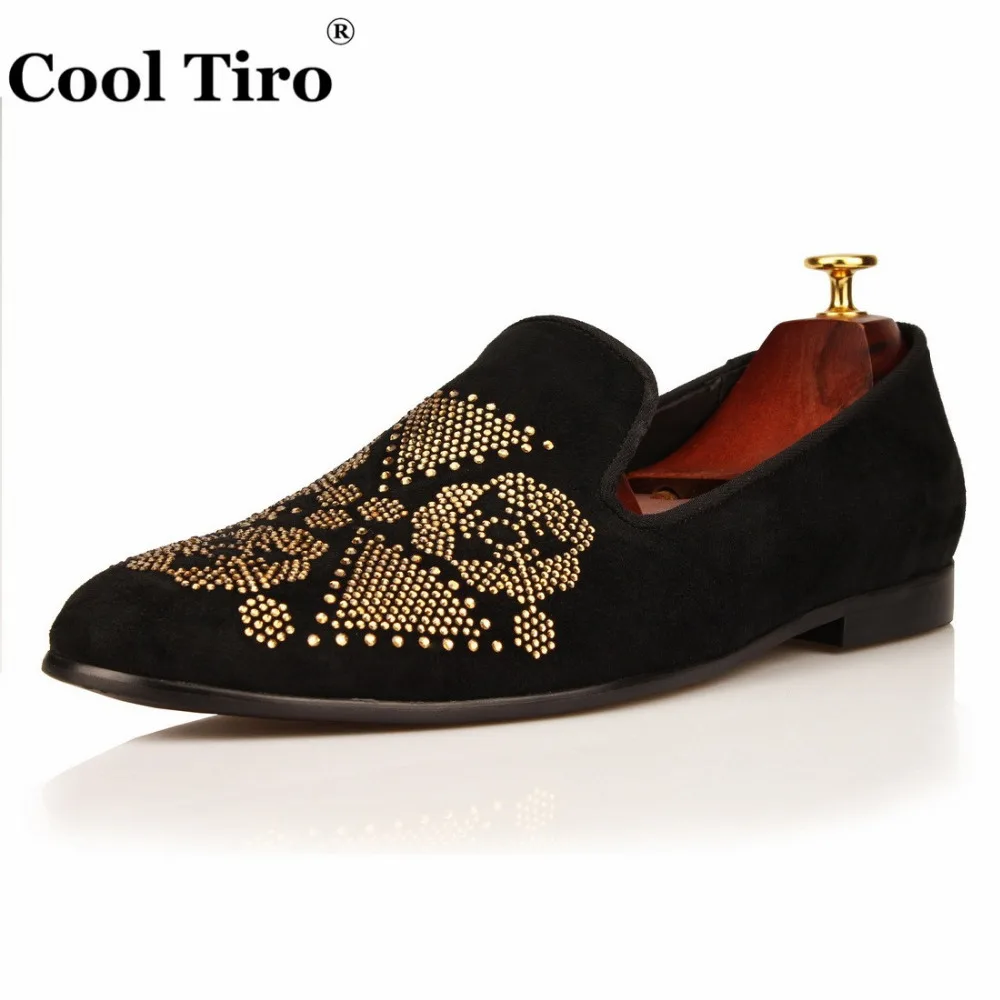Rhinestones Loafers men Flats (7)