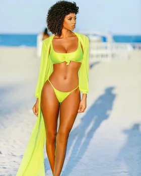

Three Piece Set Swimsuit Summer Women Bathing Suit Swimsuit Bikini Cover Up Sexy Beach Long Wrap Dress Swimsuit Swimwear